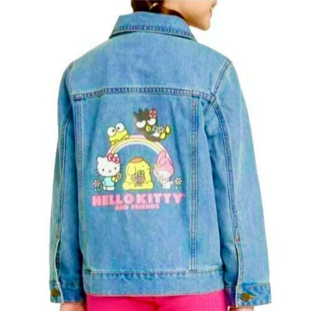 SALE SANRIO GIRLS DENIM JACKET